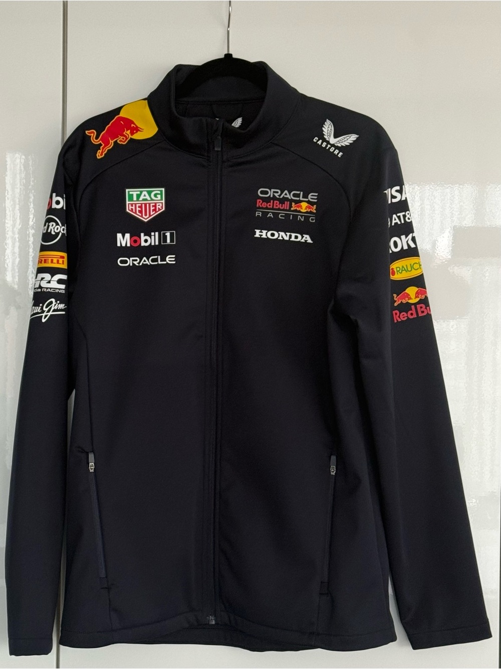 Oracle Red Bull Racing Castore Full-Zip Jacket – Men’s Small - NWT